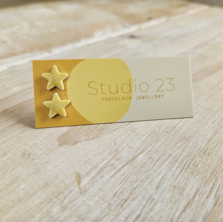 Studio 63 Starfish earring studs